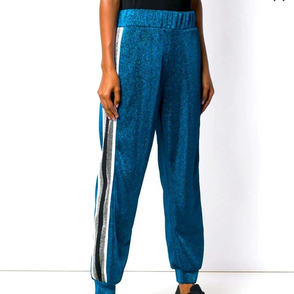 NO KA’ OI BLUE glitter detail track pants PART OF 2 PIECE SET IN MY CLOSET - Picture 1 of 10